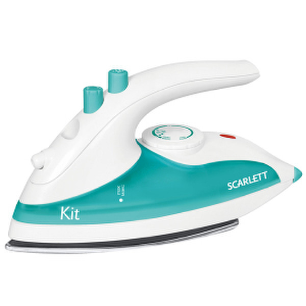 Scarlett SC-1135S Dry & Steam iron Stainless Steel soleplate 800W Grün, Weiß