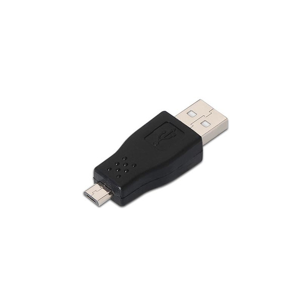 Nanocable 10.02.0005 USB 2.0 A Micro-USB 2.0 B Черный кабельный разъем/переходник