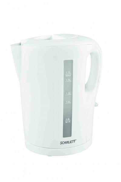 Scarlett SC-EK14E02 1.7l 2200W Weiß Wasserkocher