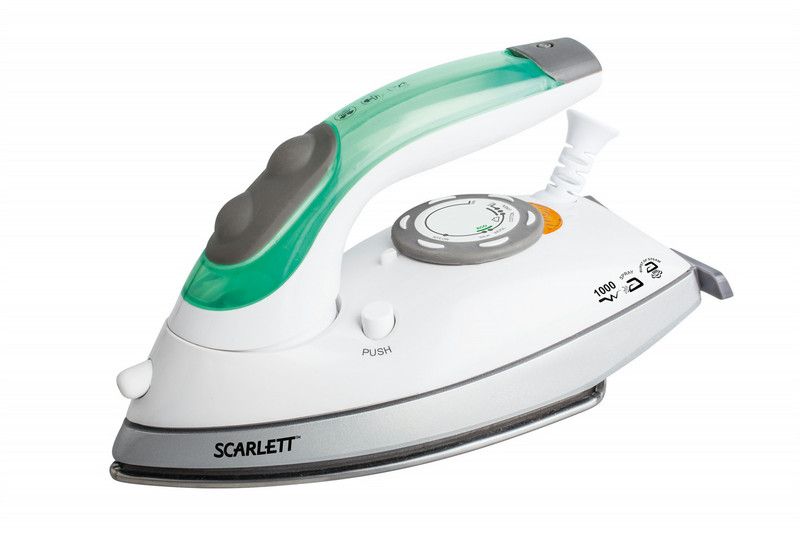 Scarlett SC-SI30T01R Dry & Steam iron Stainless Steel soleplate 1000W Green,White iron