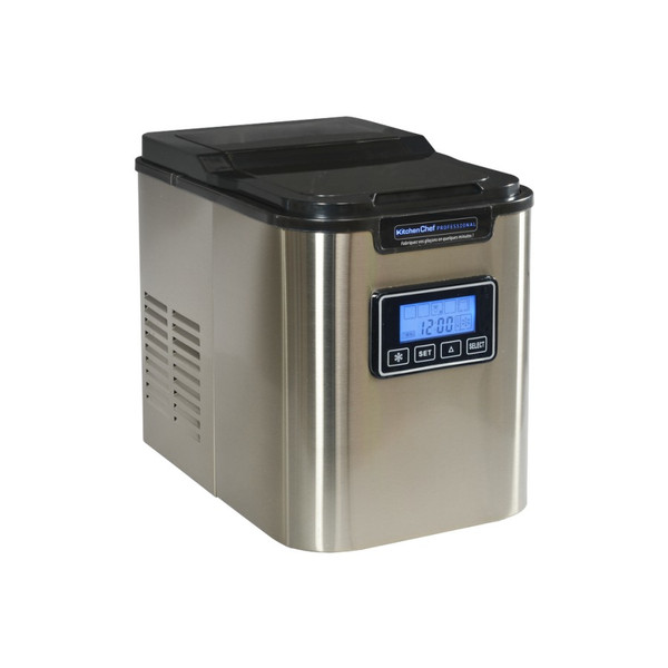 KitchenChef YT-E-005CSS1 Integriert / Freistehend 12kg/24h Eiswürfelmaschine