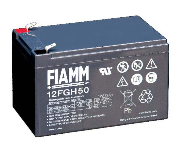 FIAMM 12FGH50 12Ah 12V UPS battery