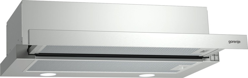 Gorenje BHP623E10X Semi built-in (pull out) 328m³/h C Stainless steel cooker hood