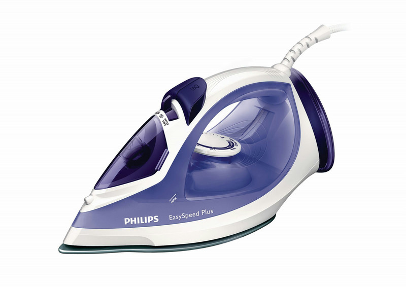 Philips EasySpeed GC2049/35 Паровой утюг Керамическая подошва 2300Вт Фиолетовый, Белый утюг