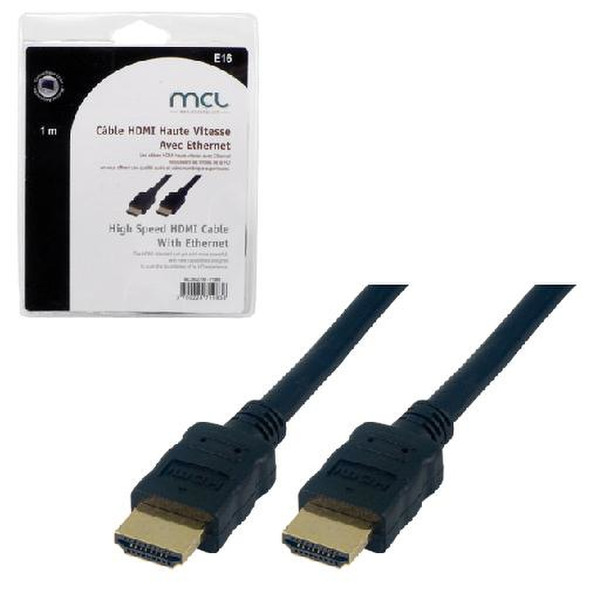 MCL 1m HDMI-Ethernet 1m HDMI HDMI Schwarz