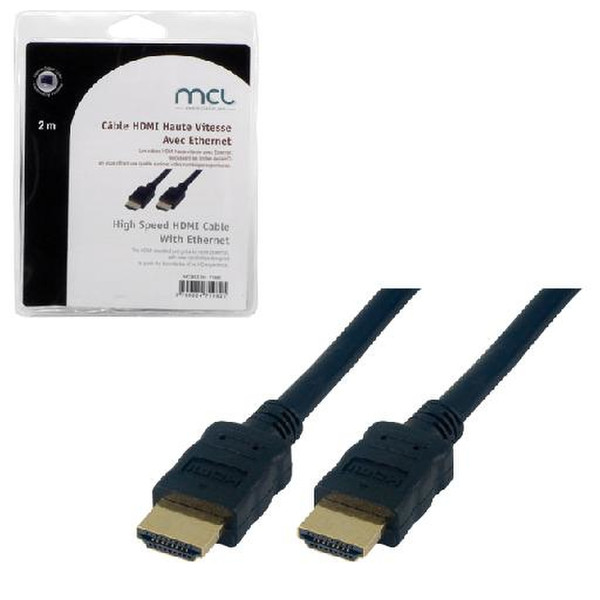 MCL 2m HDMI-Ethernet 2m HDMI HDMI Schwarz