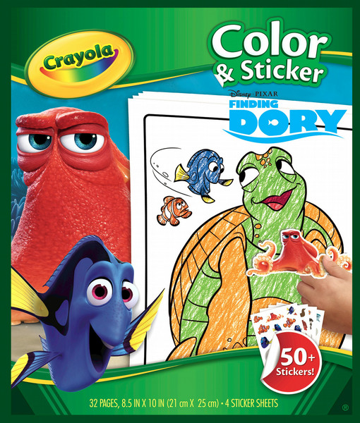 Crayola Color and sticker book Finding Dory