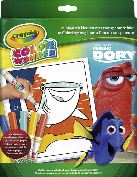 Crayola Color Wonder - Box set Finding Dory 18страниц Книжка-раскраска