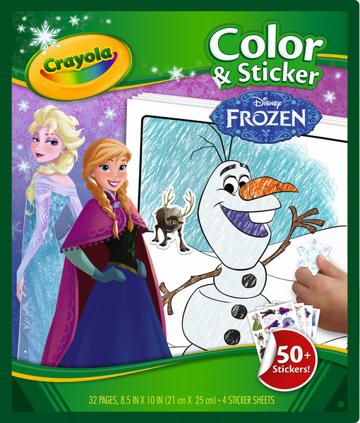 Crayola Frozen - Color&Sticker Book