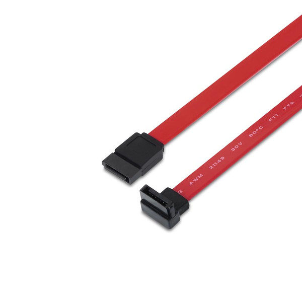Nanocable 10.18.0202 0.5м SATA II SATA II Черный, Красный кабель SATA