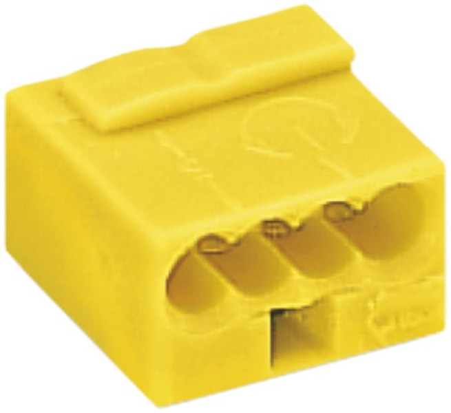 Elektro-Material Wago-Micro-Verb.Dosenklemmen Yellow