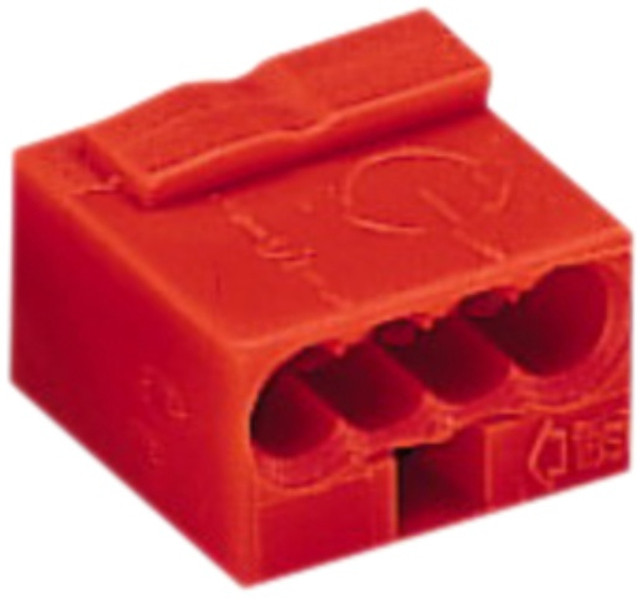 Elektro-Material Wago-Micro-Verb.Dosenklemmen Красный