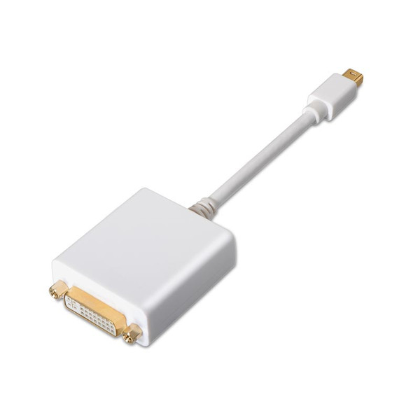 Nanocable 10.16.0402-W Mini DisplayPort DVI Белый кабельный разъем/переходник