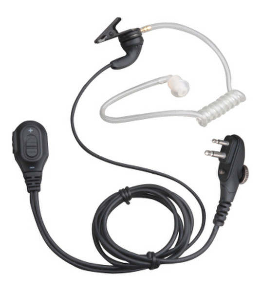 Hytera EAM12 In-ear Monaural Black mobile headset