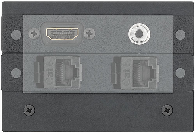Extron Cable Cubby 202 AAP Bracket Black socket-outlet