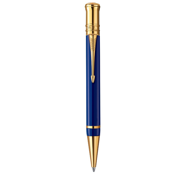 Parker Duofold Lapis Lazuli Twist retractable ballpoint pen Medium Schwarz 1Stück(e)