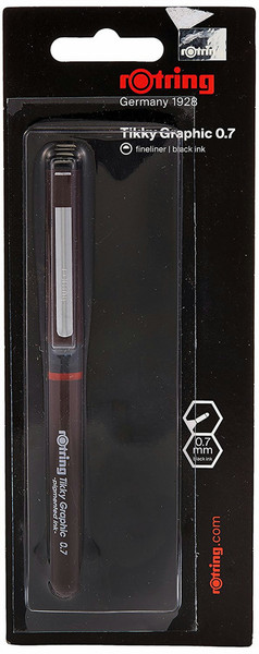 Rotring 1904755 Stick ballpoint pen Bußgeld Schwarz Kugelschreiber
