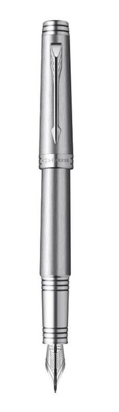 Parker Premier Monochrome Titanium Cartridge filling system Silber 1Stück(e) Füllfederhalter