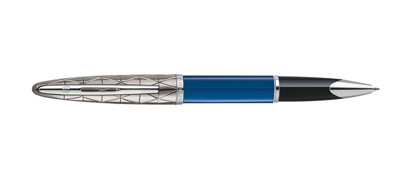 Waterman Carene Twist retractable ballpoint pen Fine Черный 1шт