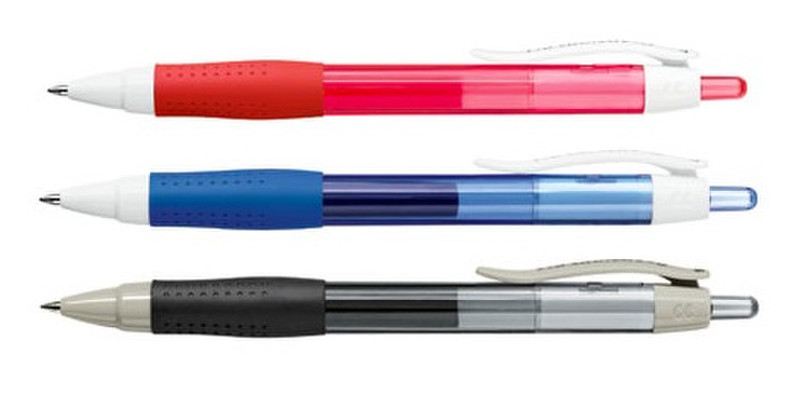 Papermate S0903180 Retractable gel pen Schwarz, Blau, Rot 3Stück(e) Gelstift