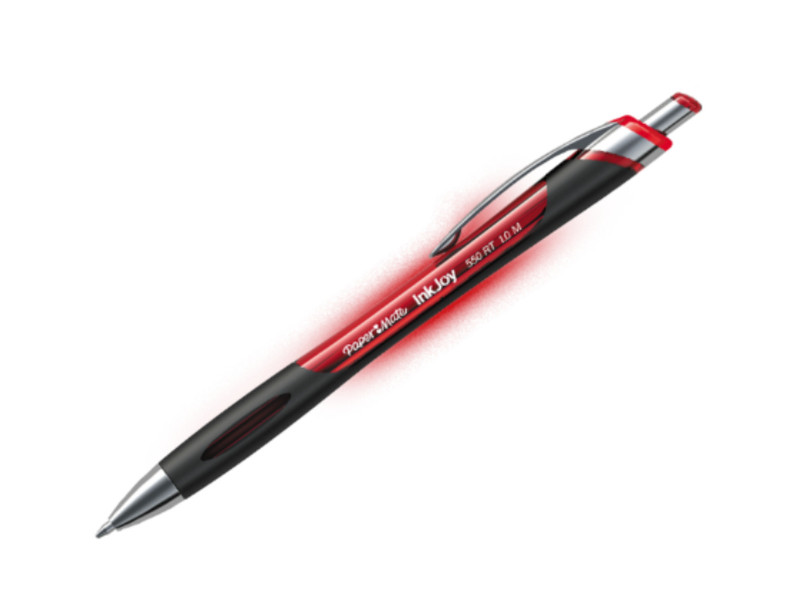 Papermate InkJoy 550 RT Clip-on retractable ballpoint pen Medium Red 1pc(s)