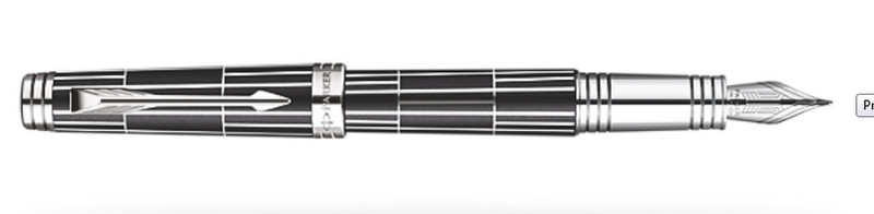 Parker Premier Cartridge filling system Black 1pc(s) fountain pen