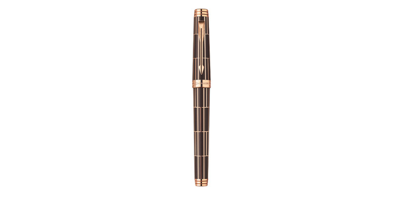 Parker Premier Stick ballpoint pen Коричневый, Золотой 1шт