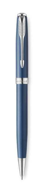 Parker Sonnet Secret Blue Shell Twist retractable ballpoint pen Medium Schwarz 1Stück(e)