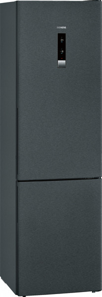 Siemens KG39NXX41 Отдельностоящий 269л 86л A+++ Черный холодильник с морозильной камерой