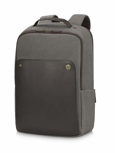 HP 15.6 Executive Brown Backpack Stoff Braun