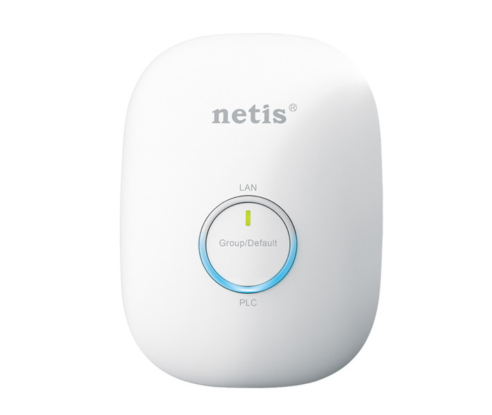 Netis System PL7600 Kit 600Mbit/s Ethernet LAN White 2pc(s) PowerLine network adapter