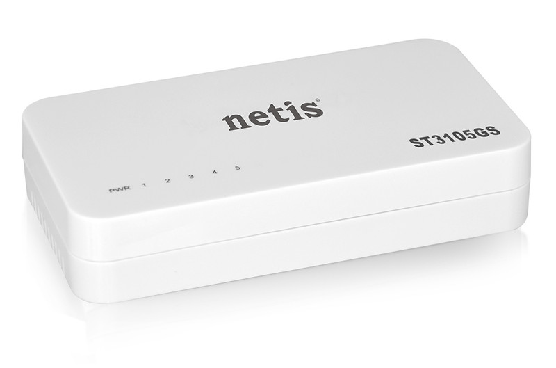 Netis System ST3105GS Подключение Ethernet Белый проводной маршрутизатор