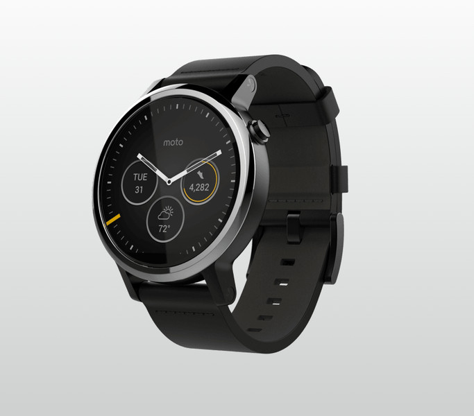 Motorola Moto 360 1.37Zoll LCD Schwarz Smartwatch