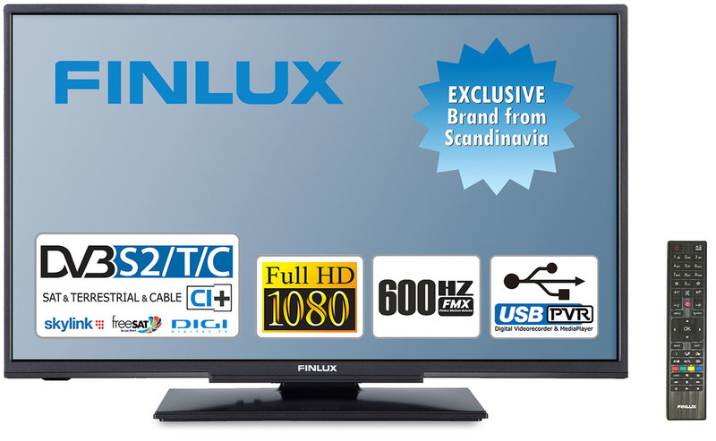 Finlux 48FFA4630 48Zoll Full HD 3D Schwarz LED-Fernseher