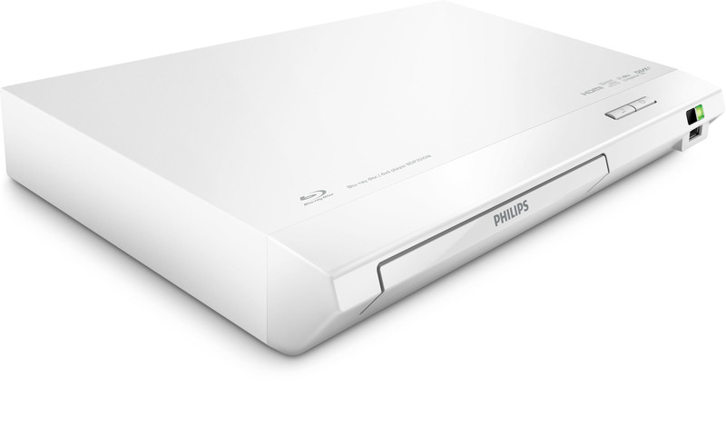 Philips BDP2510W/12 Blu-Ray player 7.1channels White Blu-Ray player