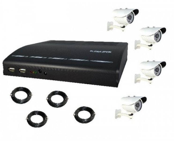 Connection N&C KITDVR4-AHD Wired 4channels video surveillance kit
