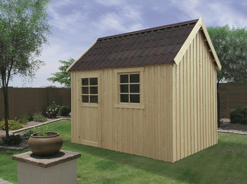 Solid S8717 garden shed