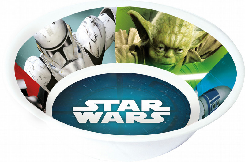 Star Wars 105604623 Round Melamine Multicolour dining bowl