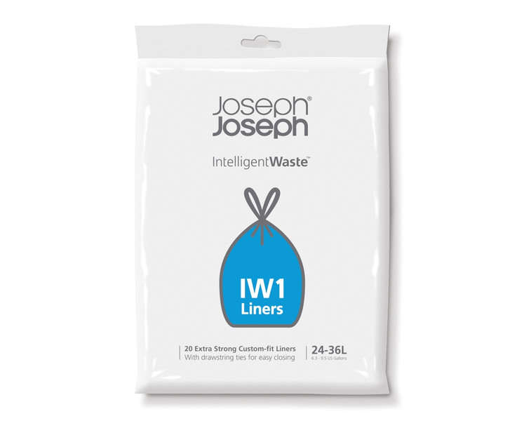 Joseph Joseph IW1 Прозрачный 20шт мешки для мусора