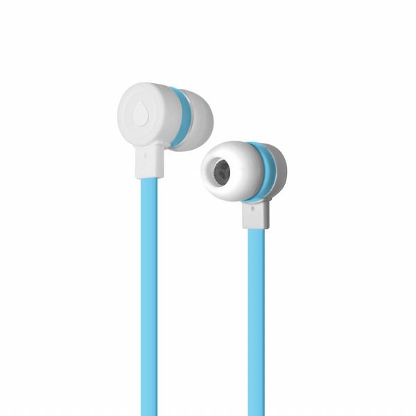 PURO P-IPHF16BLUE Binaural In-ear Blue,White mobile headset