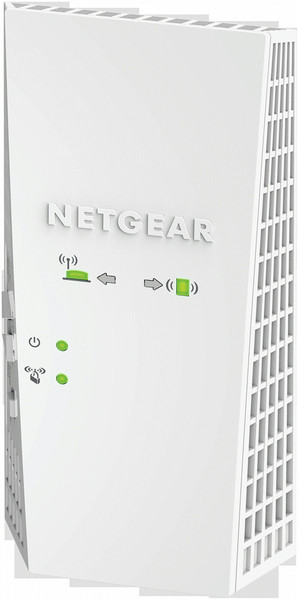 Netgear EX6400 1900Mbit/s Eingebauter Ethernet-Anschluss WLAN Weiß 1Stück(e) PowerLine Netzwerkadapter