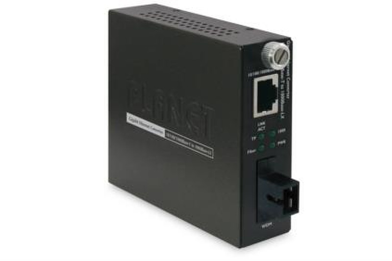 ASSMANN Electronic GST-806B60 1000Мбит/с 1550нм Multi-mode Черный сетевой медиа конвертор