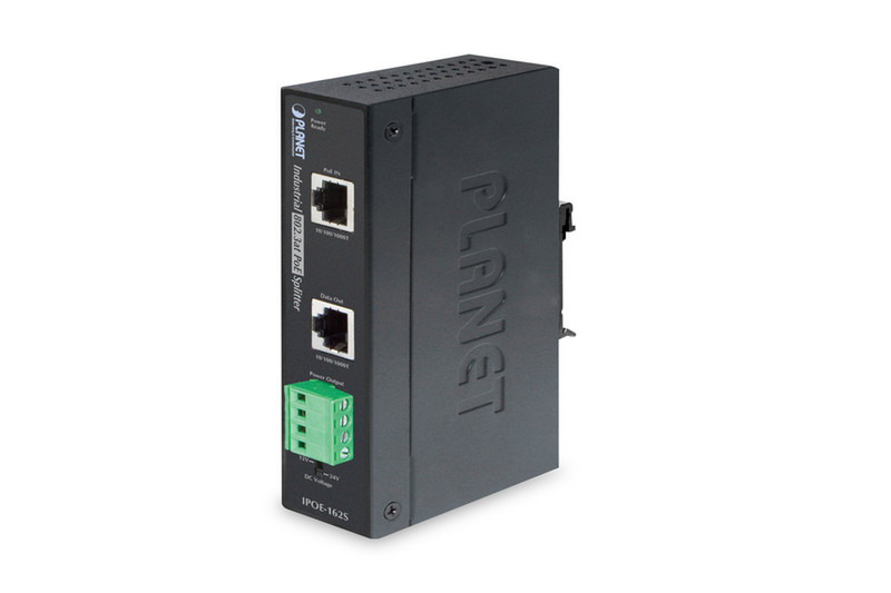 ASSMANN Electronic IPOE-162S Неуправляемый Gigabit Ethernet (10/100/1000) Power over Ethernet (PoE) Черный сетевой коммутатор