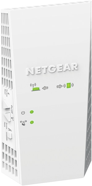 Netgear EX6400 1900Мбит/с Подключение Ethernet Wi-Fi Белый 1шт PowerLine network adapter