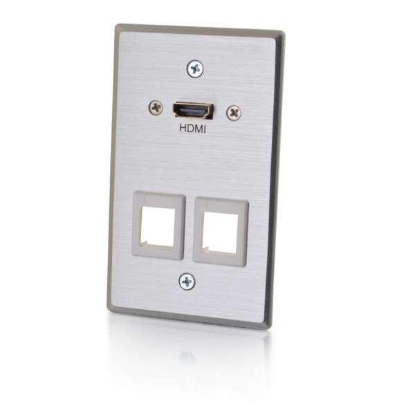 C2G 60158 Metallic switch plate/outlet cover
