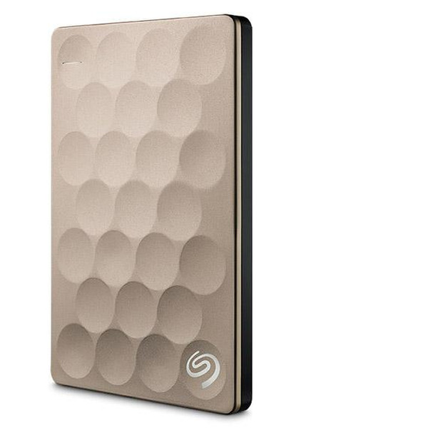 Seagate Backup Plus Ultra Slim USB Type-A 3.0 (3.1 Gen 1) 1000GB Gold external hard drive