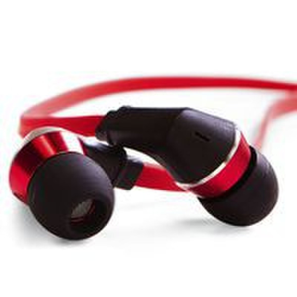 Verbatim 99209 Intraaural In-ear Black,Red headphone