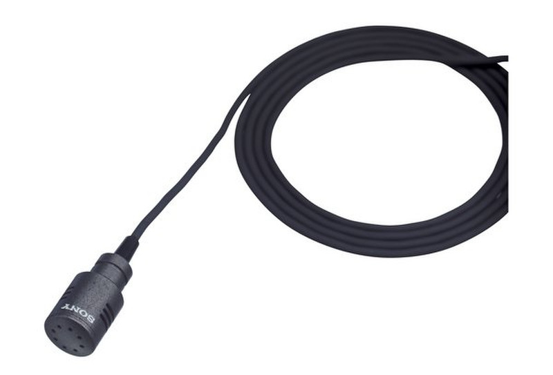 Sony ECM166BMP Presentation microphone Wired Black microphone