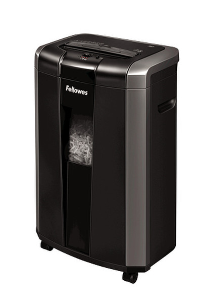 Fellowes Powershred 76Ct Cross shredding 60дБ Черный, Cеребряный измельчитель бумаги