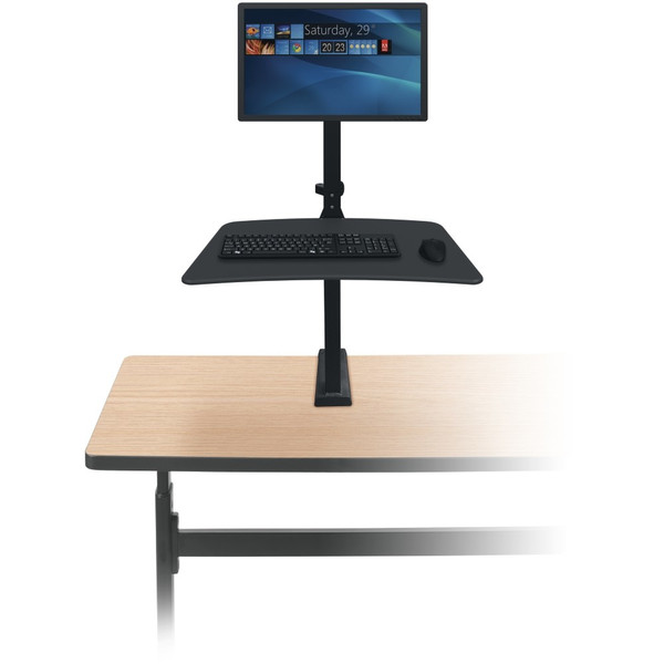 MooreCo 91113 21" Clamp Black flat panel desk mount